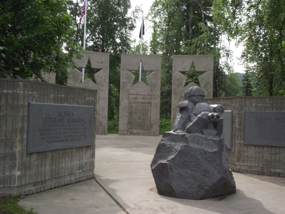 Alaska Veterans Memorial - Parks Highway, Alaska