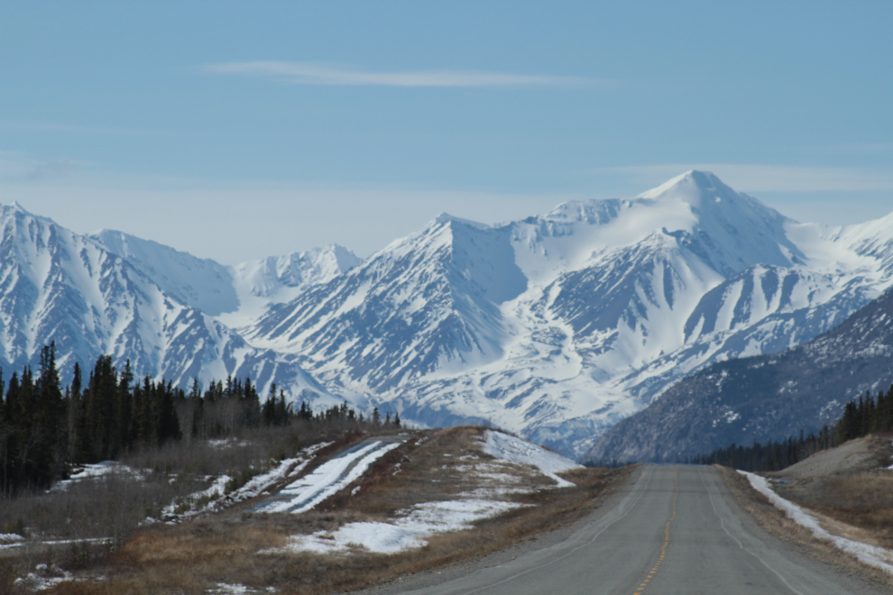 Alaska Highway at Km 1558
