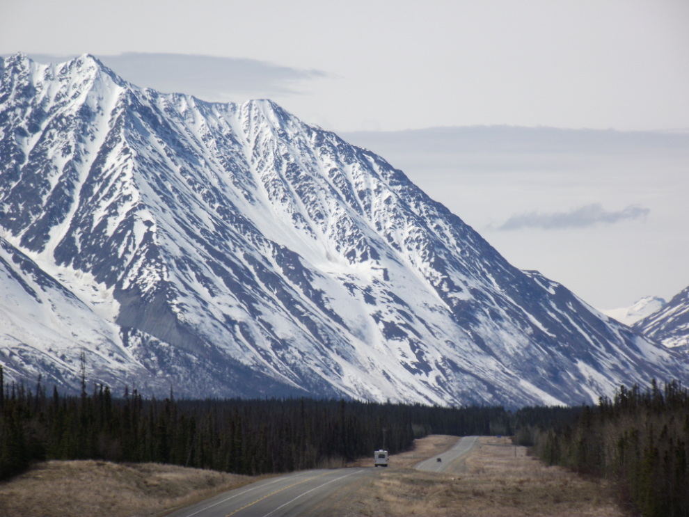 The Kluane Range from Km 1566 of the Alaska Highway