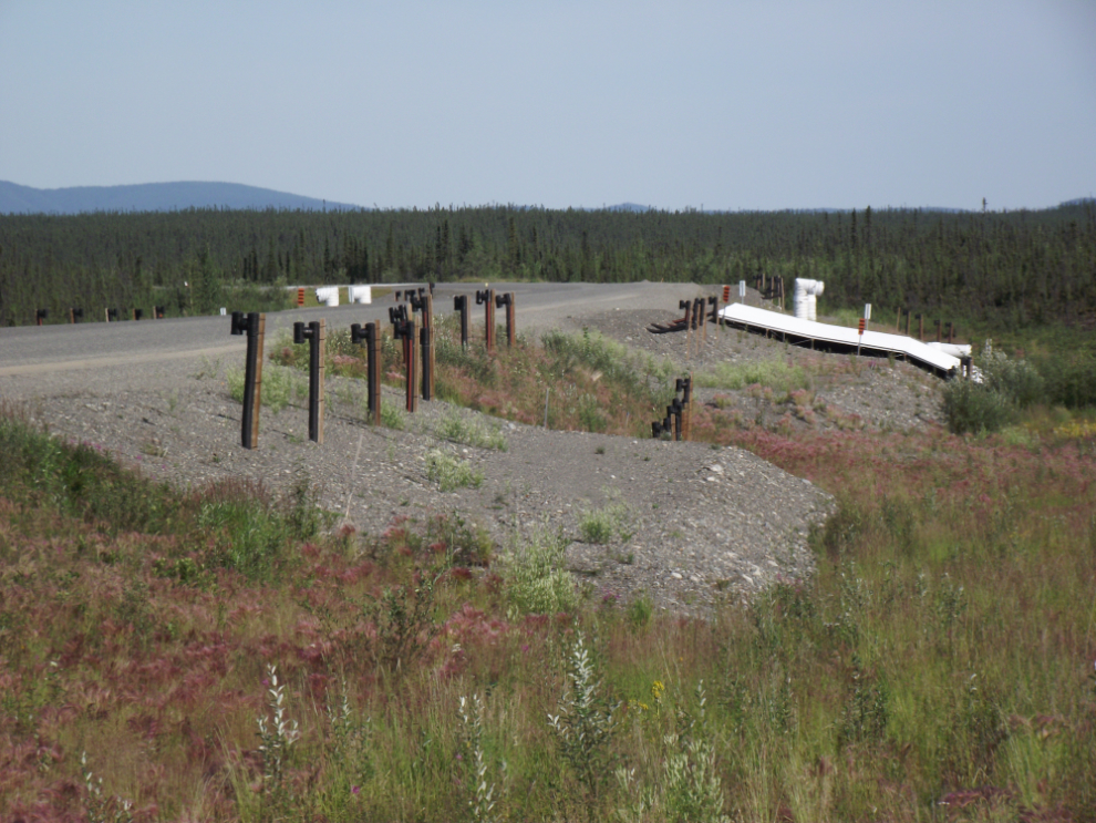 Permafrost project on the Alaska Highway