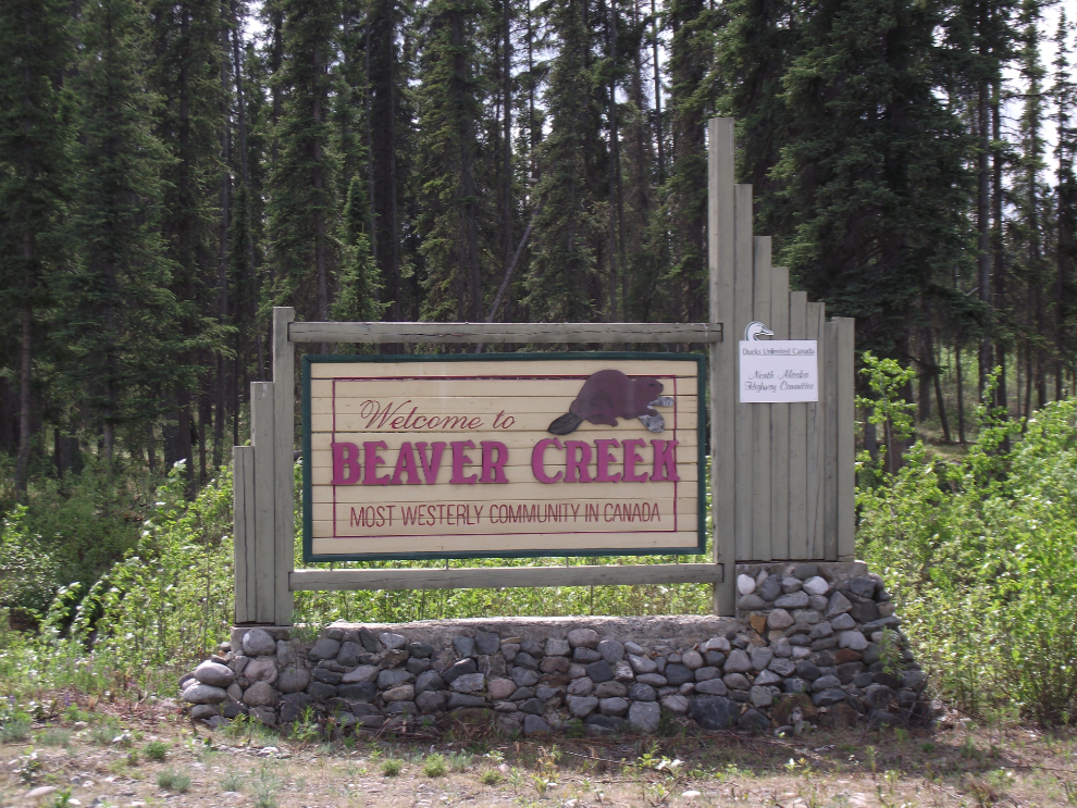 Welcome to Beaver Creek, Yukon