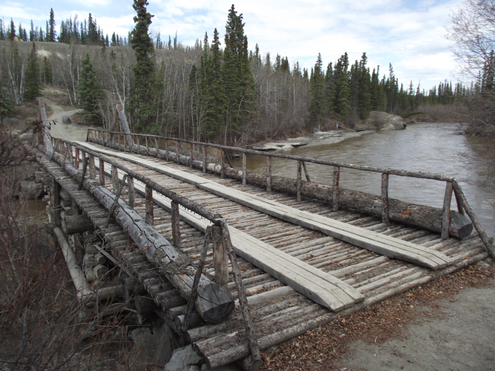 The old Canyon Creek Bridge was built in 1904