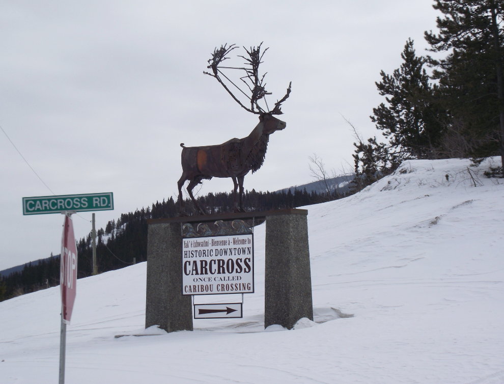 Welcome to Historic Downtown Carcross, once called Caribou Crossing