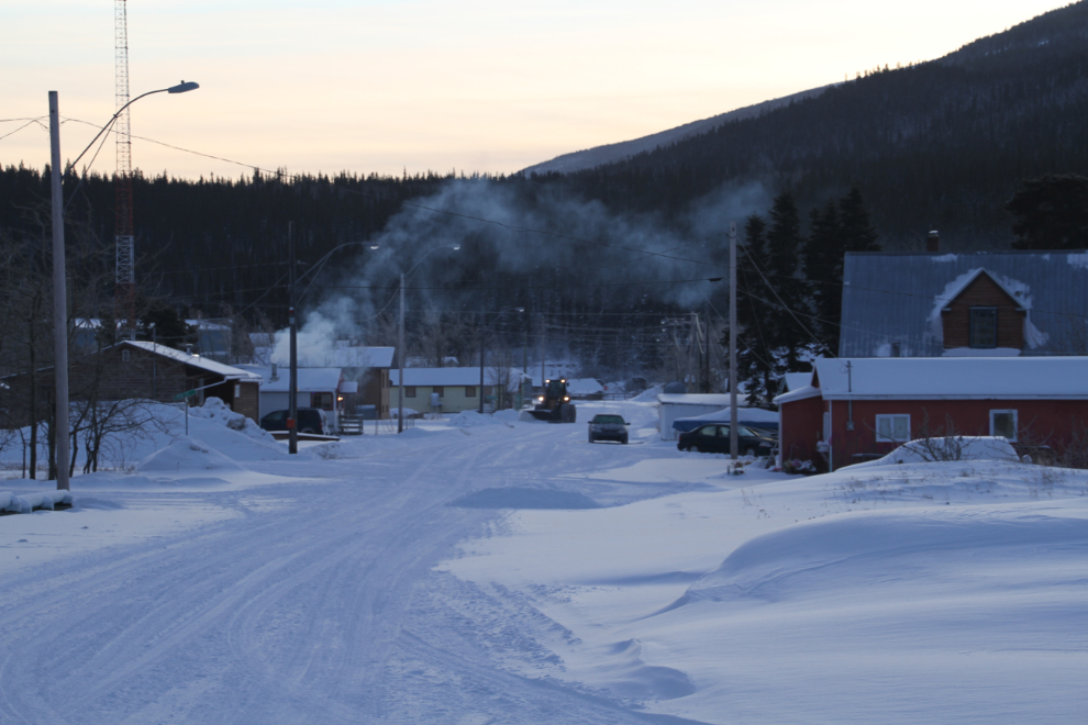 Winter in Carcross, Yukon