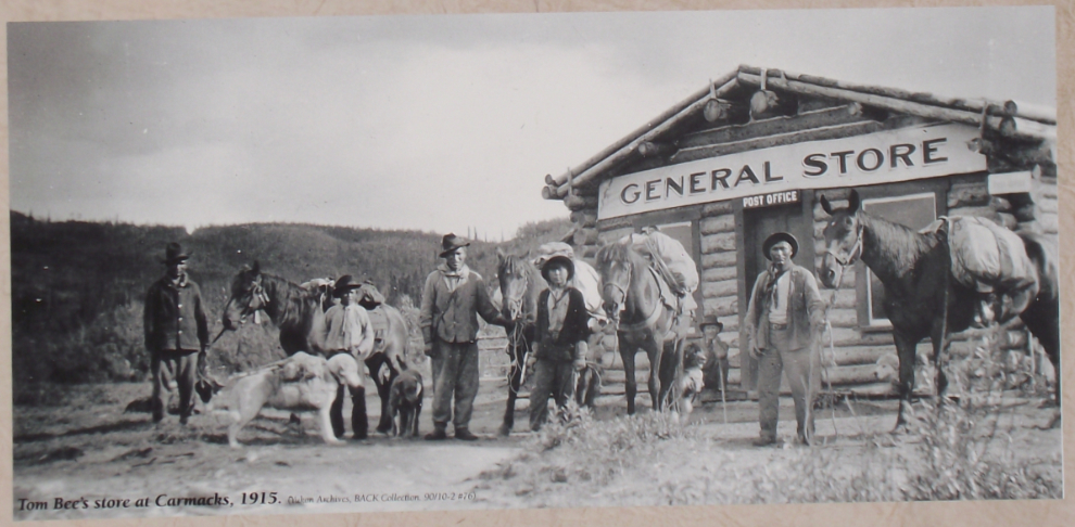 Historic photo of Carmacks, Yukon