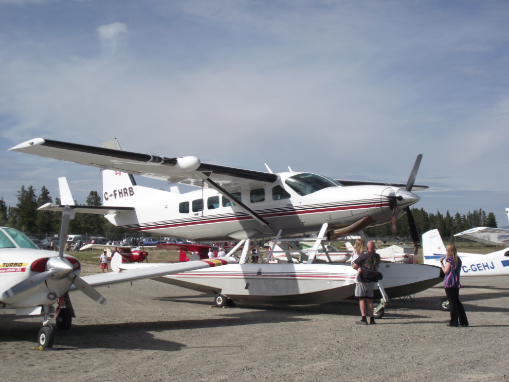 C-FHRB, a 1998 Cessna 208 Caravan, at Century Flight 2010 in Whitehorse