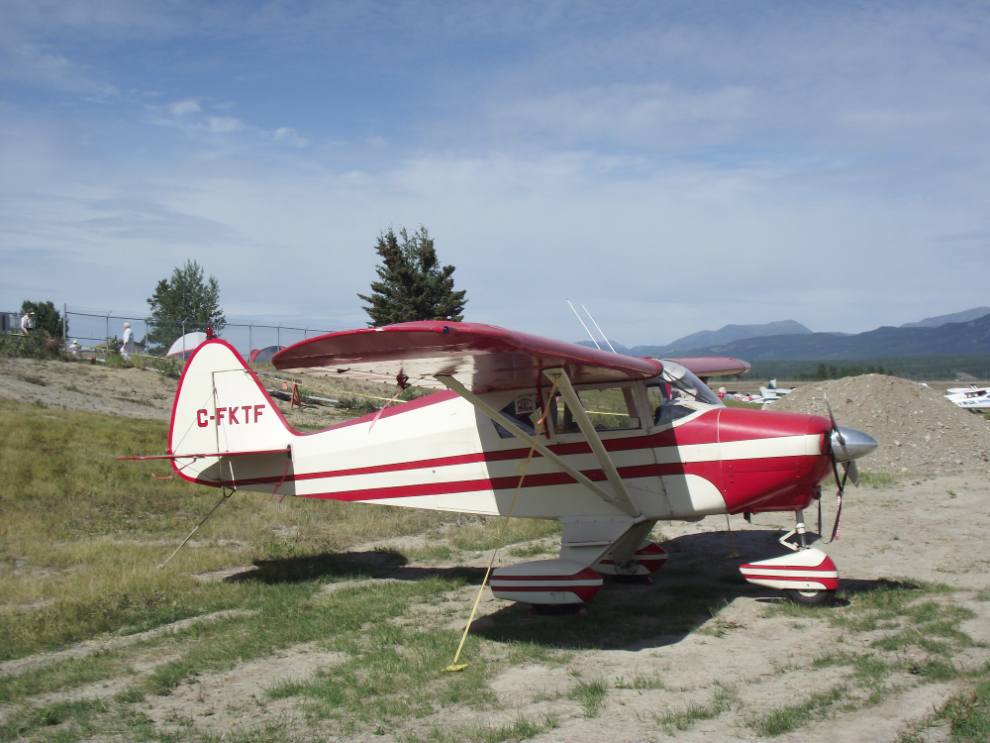 C-FKTF, a 1957 Piper Tri-Pacer, at Century Flight 2010 in Whitehorse