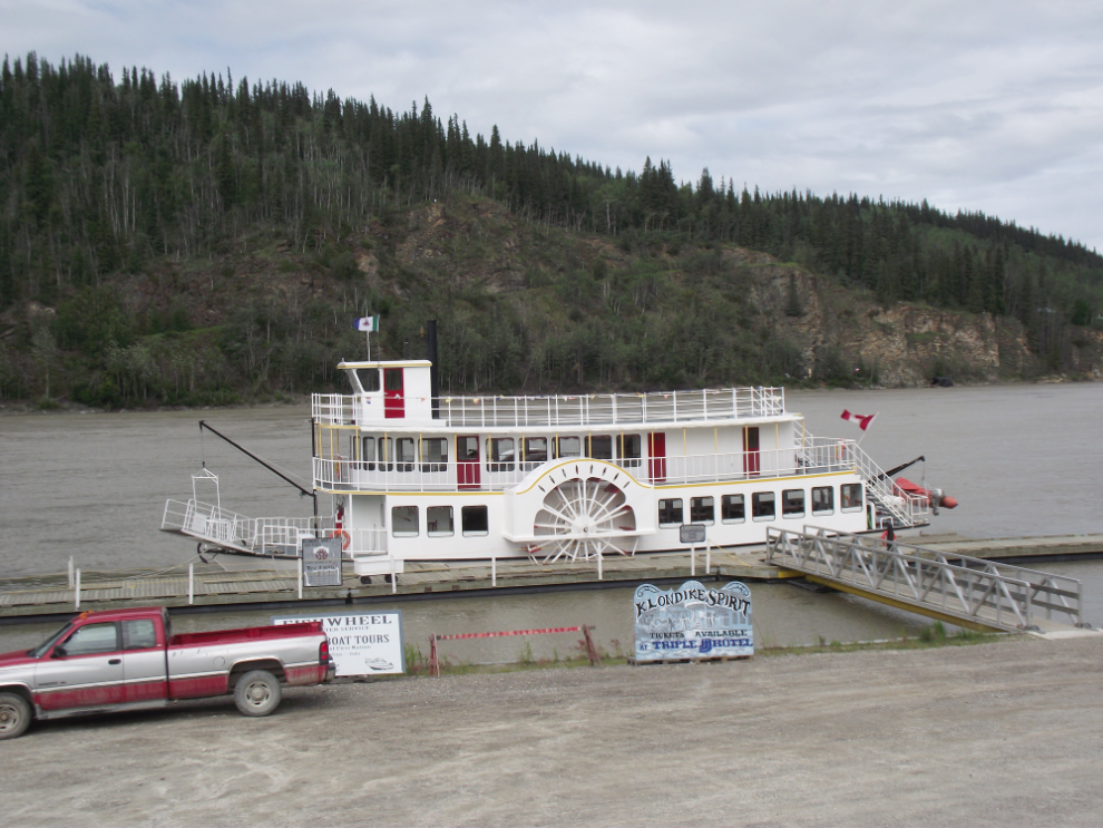 Klondike Spirit, a new tour boat on the Yukon River