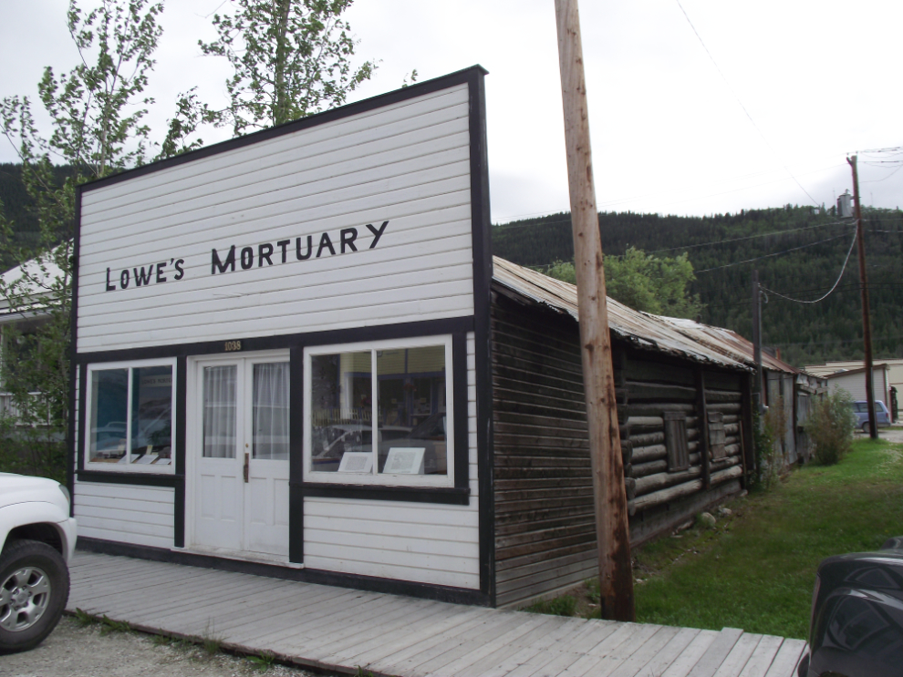 Lowe's Mortuary in Dawson City, Yukon