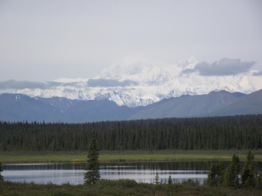 Mt. McKinley from the Parks Highway, Alaska