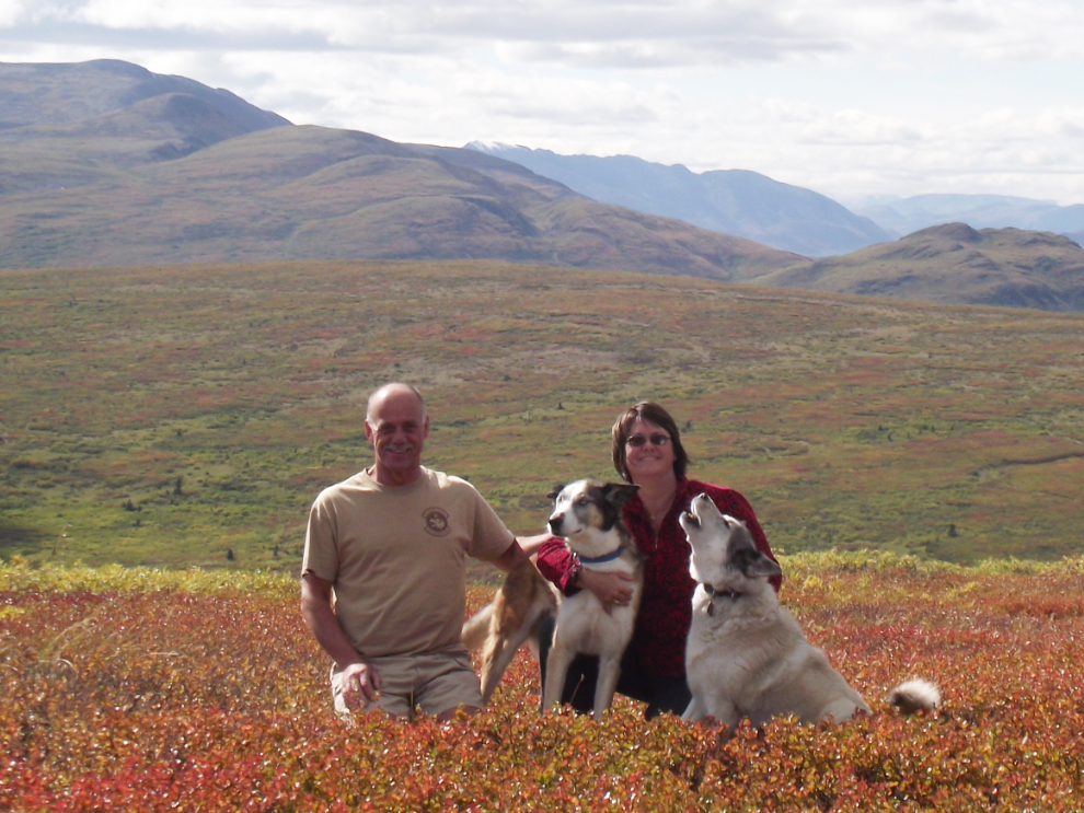 A family outing on Mt. McIntyre in the Fall