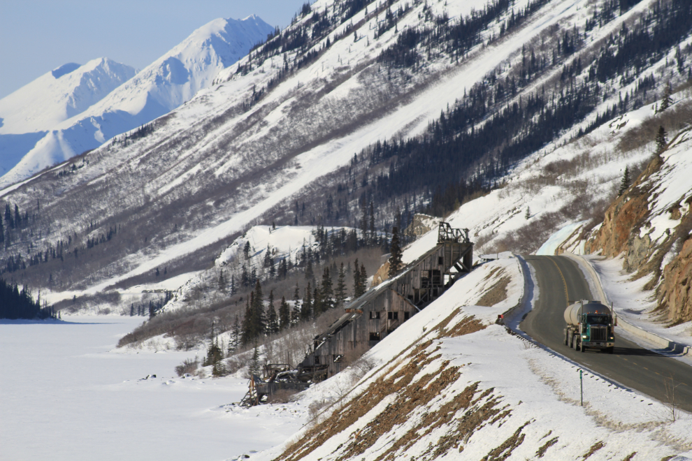 The historic Venus Silver Mine, Yukon