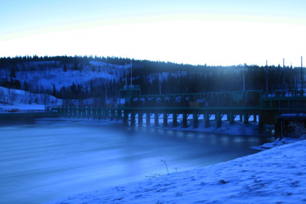 Lewes Dam on the Yukon River