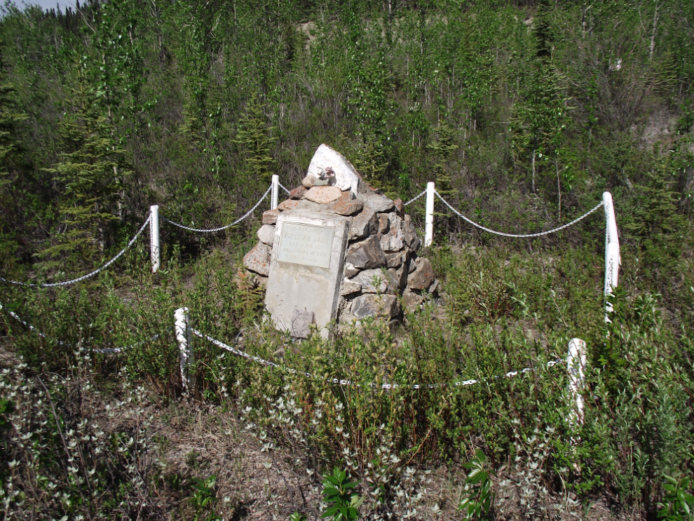 Lt. Small Memorial, Old Alaska Highway