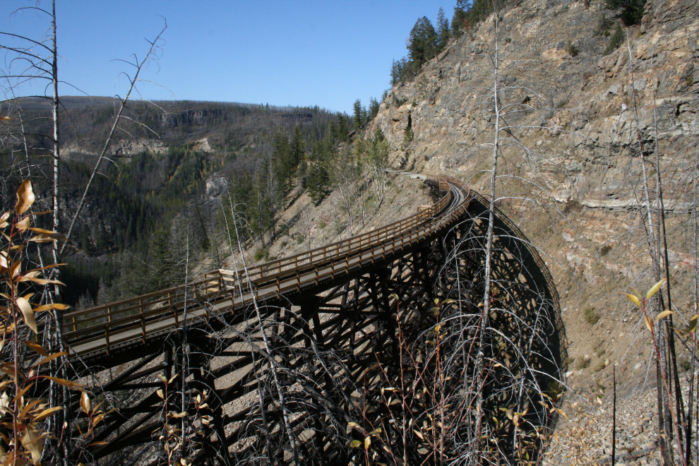 Kettle Valley Railway Trestle #11 at Myra Canyon, BC