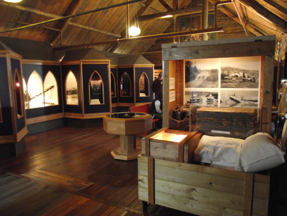 Old Log Church Museum in Whitehorse, Yukon