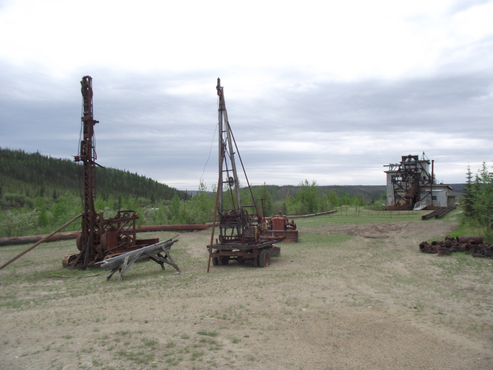 Mining display at Chicken, Alaska