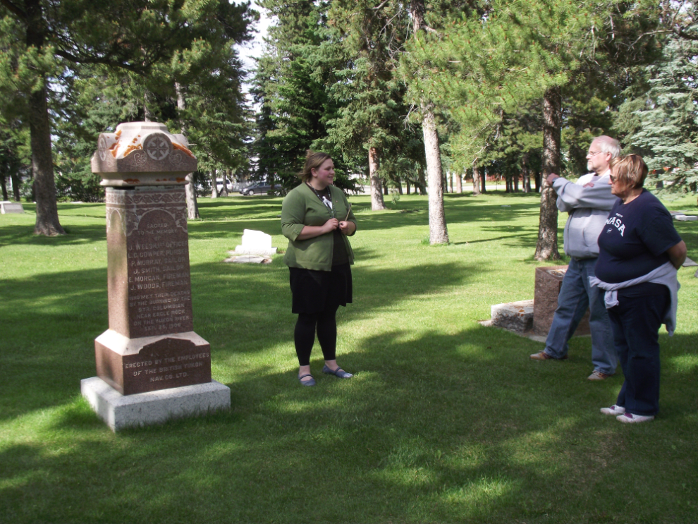 Pioneer Cemetery in Whitehorse, Yukon