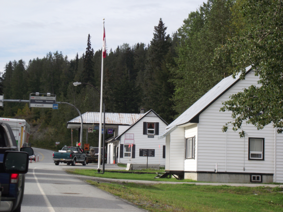 Pleasant Camp, Canada Customs post