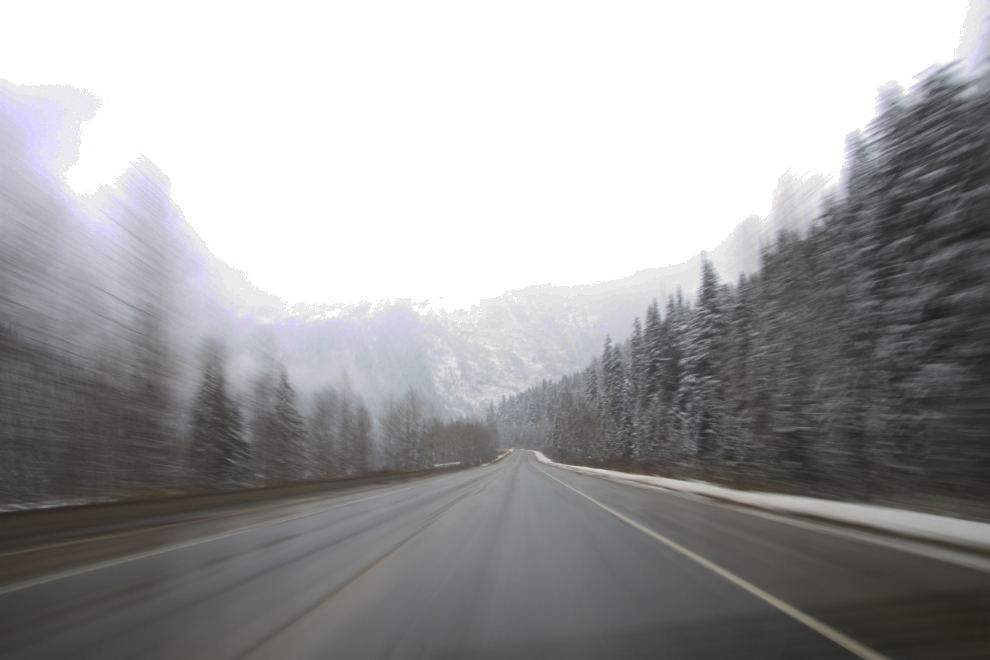 Highway 1 through the Rockies