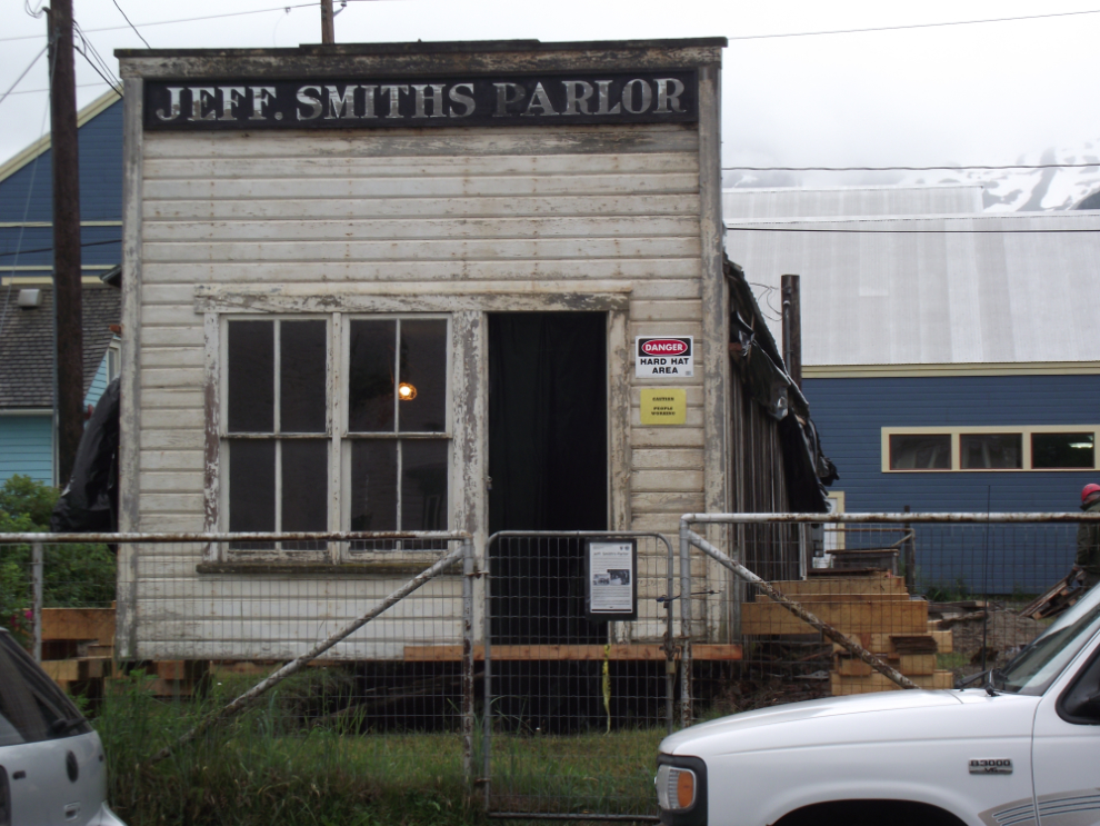 Restoration of Soapy Smith's Parlor at Skagway has begun