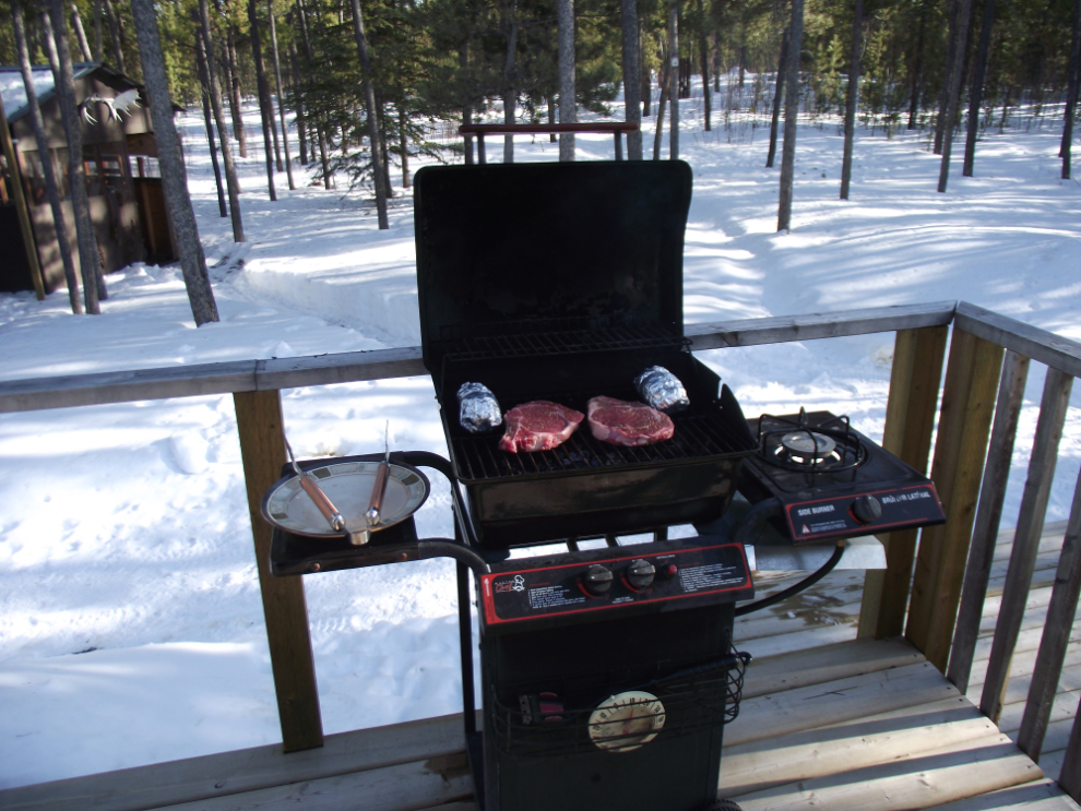 Our first Spring barbecue - March