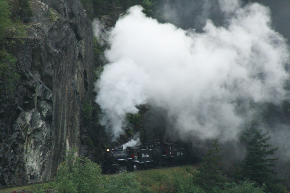 WP&YR steam locomotives #73 and #69