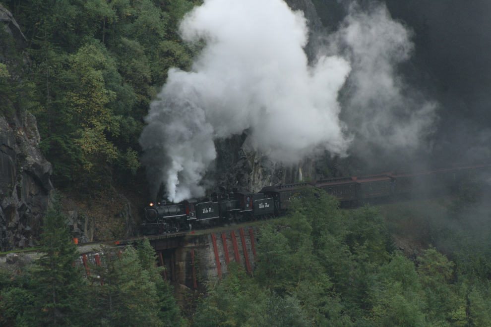 WP&YR steam locomotives #73 and #69