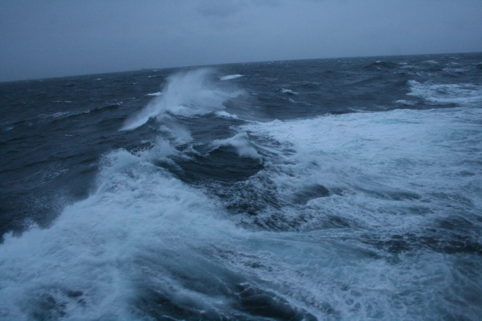 Storm off Vancouver Island