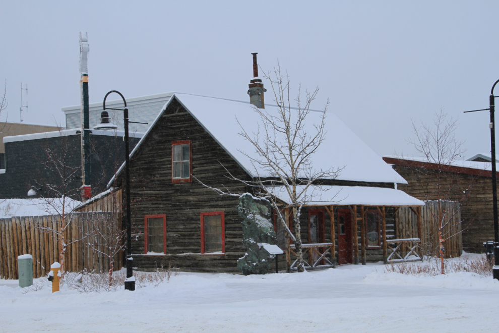 The historic telegraph office at the MacBride Museum