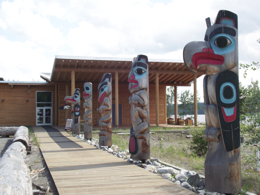 Exterior of the Teslin Tlingit Heritage Centre - Teslin, Yukon