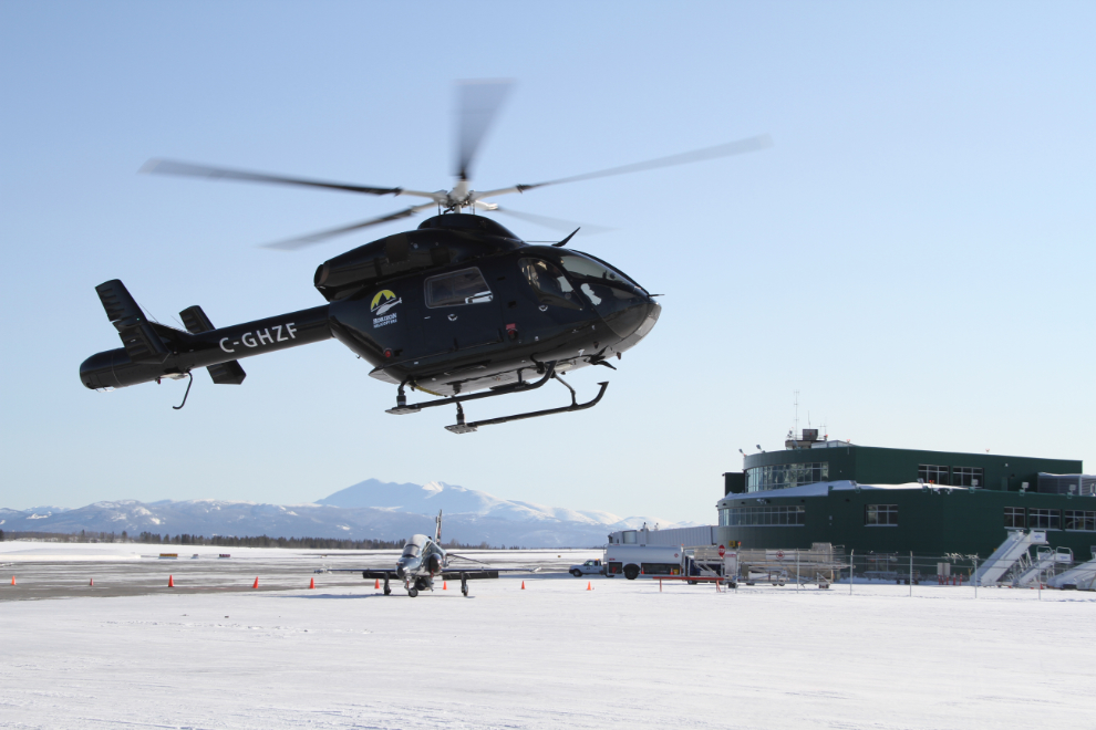 C-GHZF is an MD900 Explorer recently brought to the Yukon by Horizon Helicopters