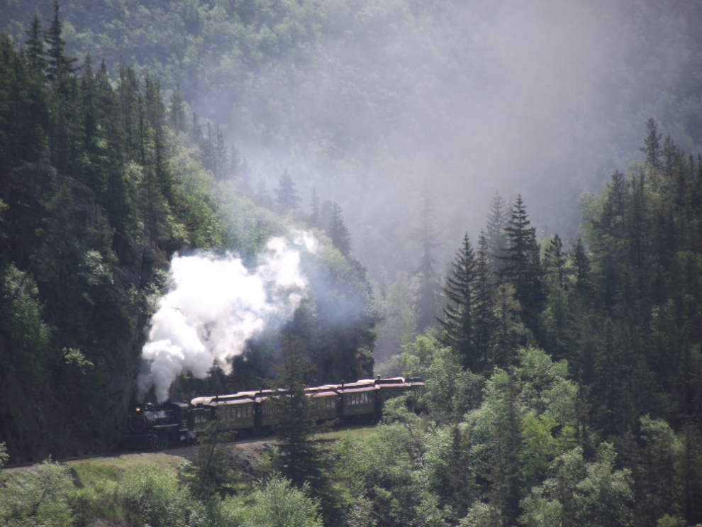WY&YR steam locomotive #73