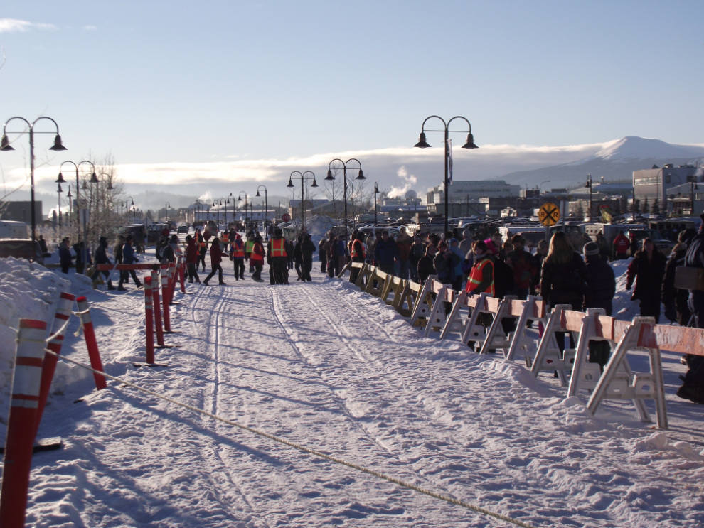 Yukon Quest sled dog race, 2011