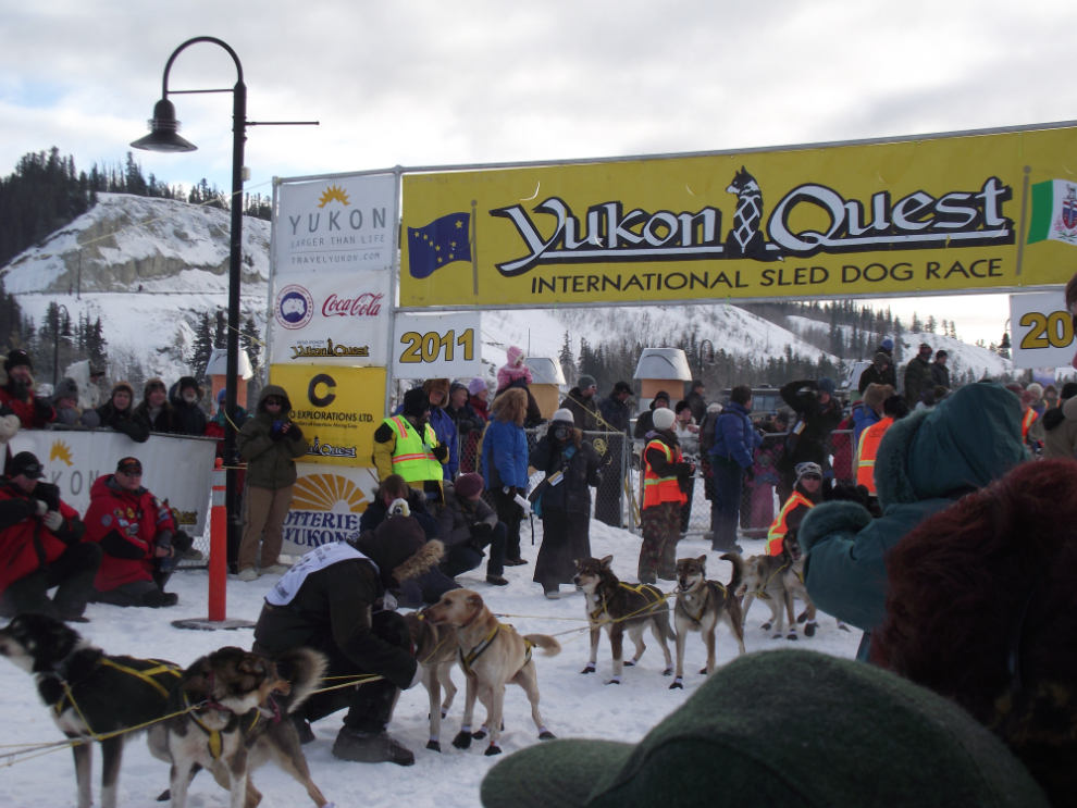 Yukon Quest sled dog race, 2011