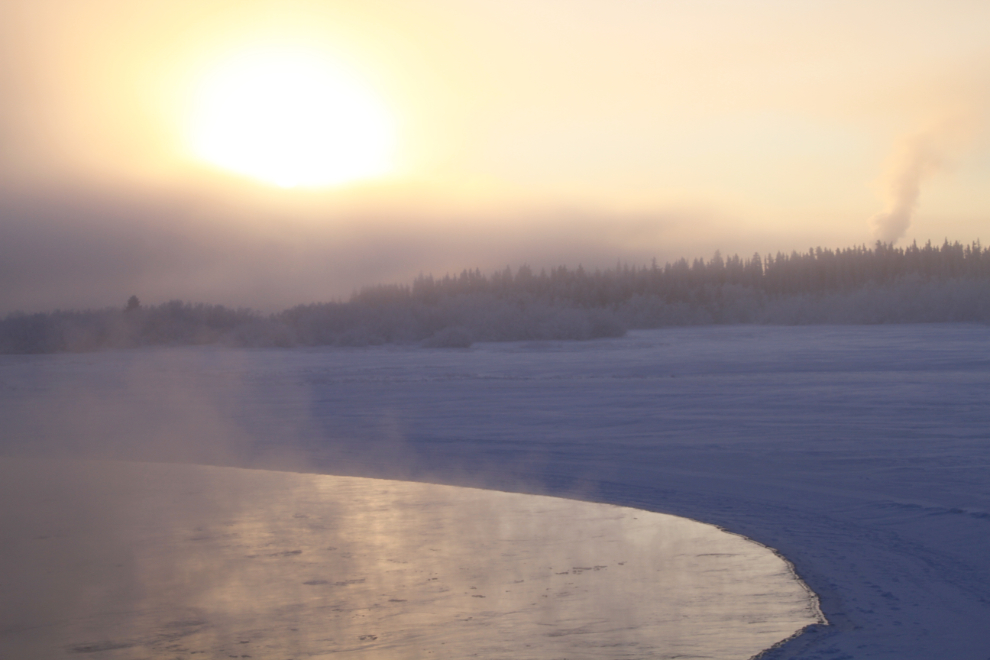  The Yukon River at -40C