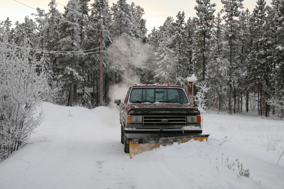 I love my Snowbear snowplow!