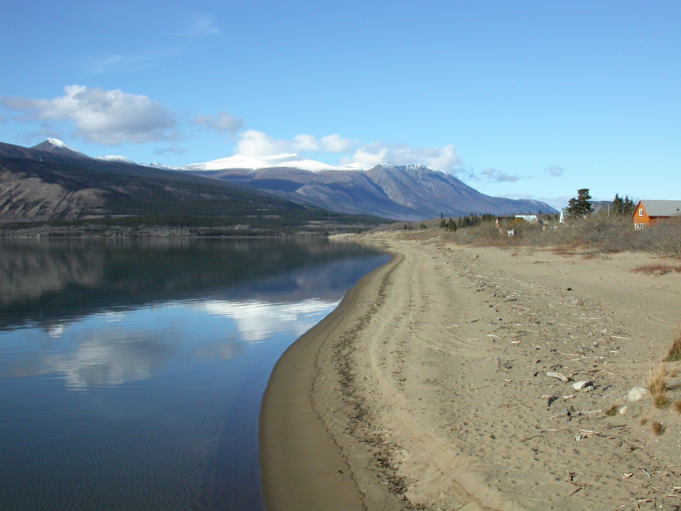 Protecting the Carcross beach