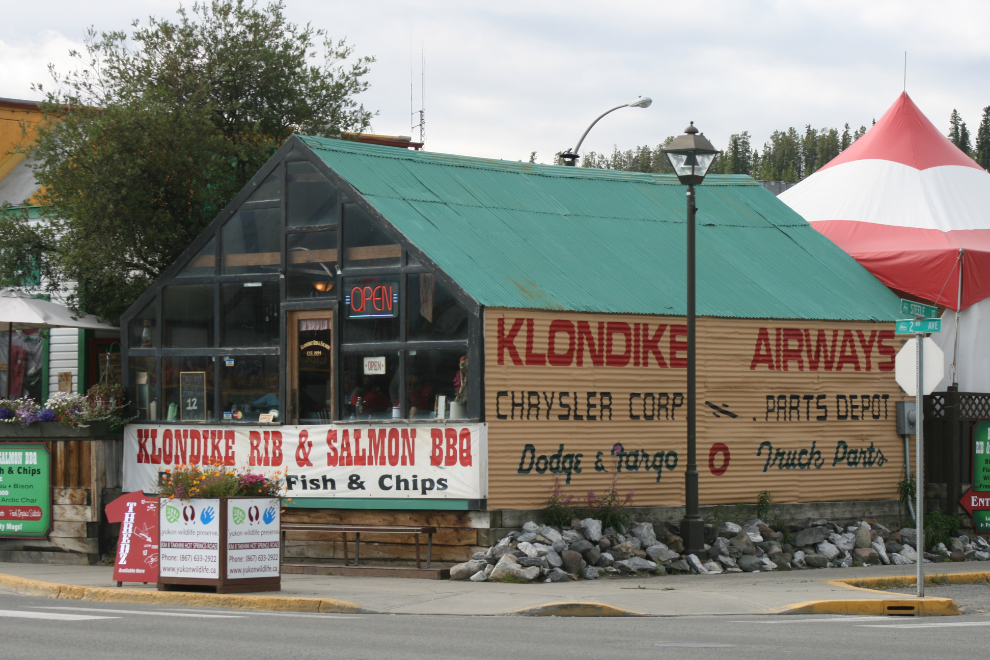 Klondike Rib & Salmon in downtown Whitehorse
