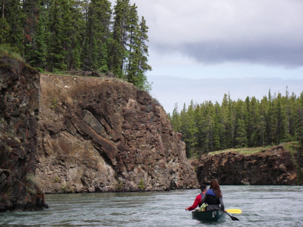 Miles Canyon basalt - Whitehorse, Yukon