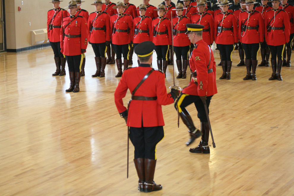 RCMP training graduation ceremonies at Depot Division in Regina
