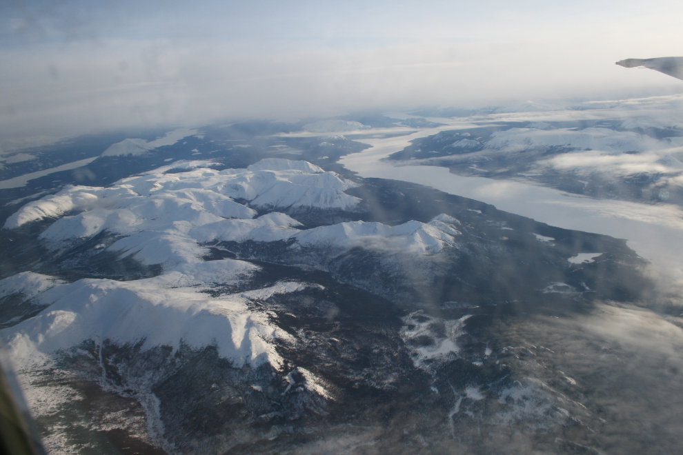Tagish Lake aerial - February