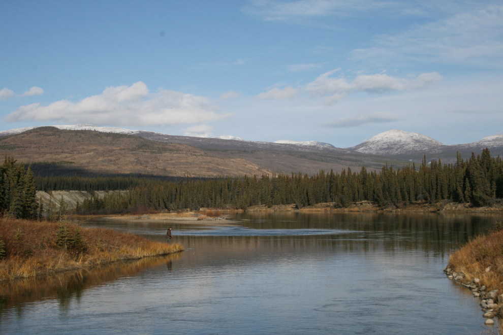The Yukon's Mendenhall River flows into the Takhini