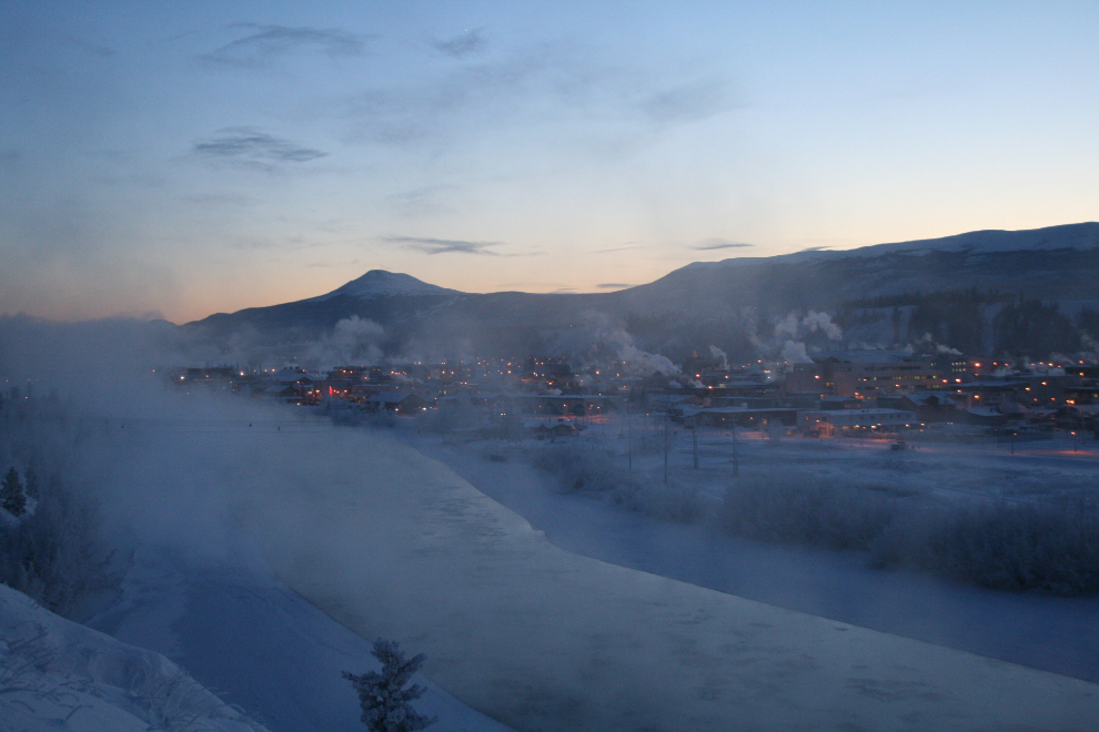 Whitehorse at -33°C