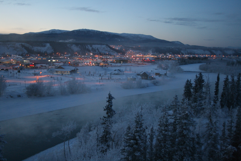 Whitehorse at -33°C