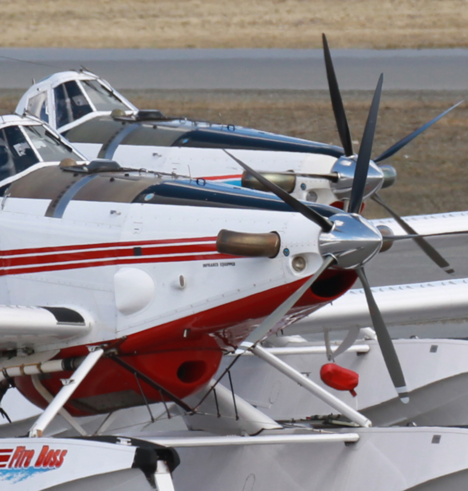 Air Tractor 802F Fire Boss water bombers