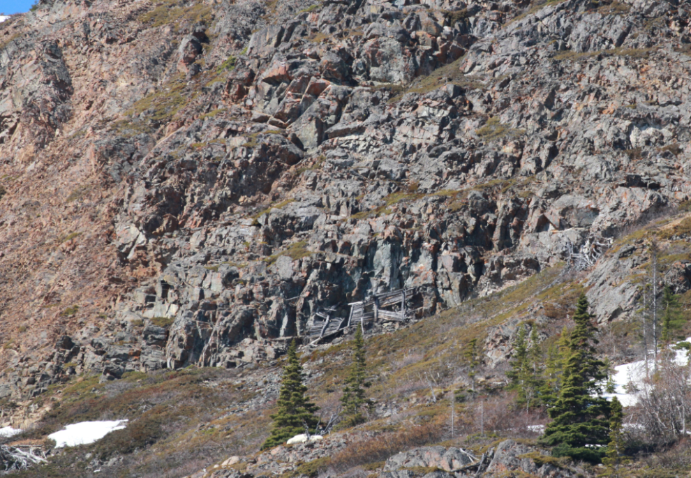 The 1901 cabin of the Venus silver mine