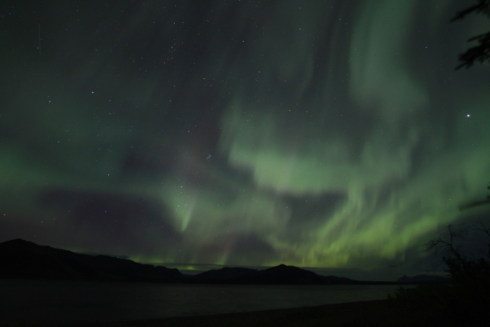 Aurora Borealis at Kluane Lake, Yukon