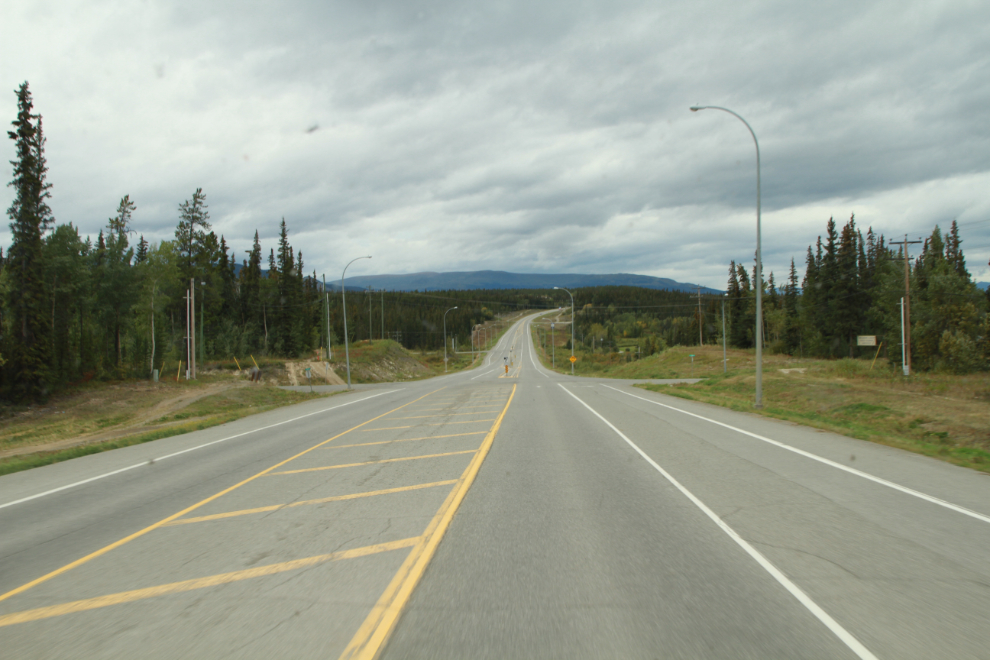 The Alaska Highway at Whitehorse, Yukon