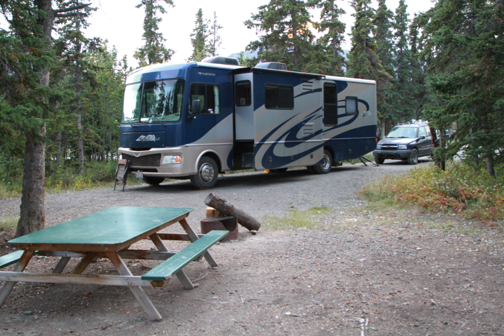 Congdon Creek Campground, Kluane Lake, Yukon